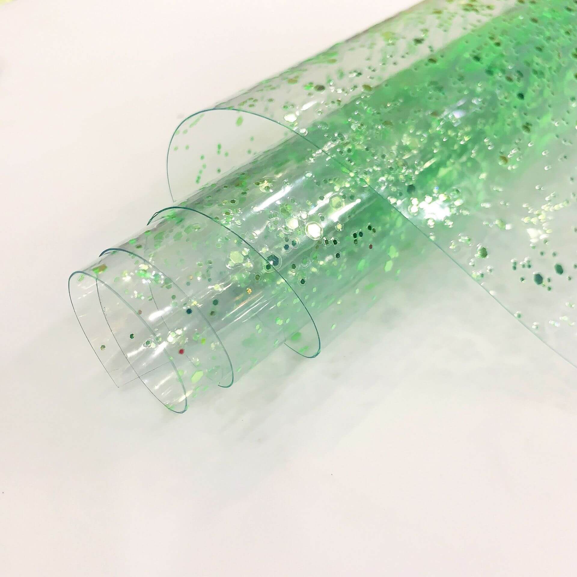 Sequin Sheer PVC PVC Fabric Wholesale Supplier 3